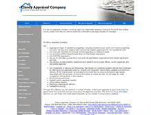 Tablet Screenshot of clancyappraisal.com